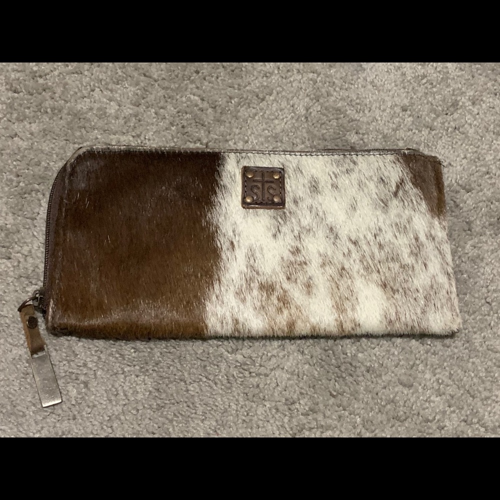 STS Ranchwear Cowhide Clutch
